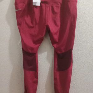 new red Nike dri fit XXLsweat/workout pants,, leggings.